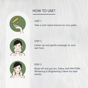 PHYTORx Whitening & Brightening Face Wash - Lotus Professional
