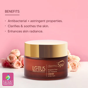 dermoSpa Bulgarain Rose Skin Radiance Cream SPF20 - Lotus Professional