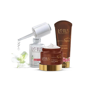 dermoSpa Deep Repair & Skin Whitening Regime - Lotus Professional