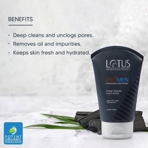 Promen Power Cleanse Face Wash - Lotus Professional